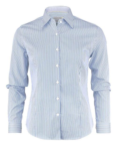 YB50 Ladies Sky Blue Stripe